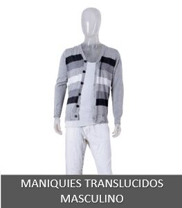 Maniquíes Masculinos Translucidos