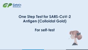 Getein COVID-19 Antigen Self-Test Nasal Swab 2021-8-9