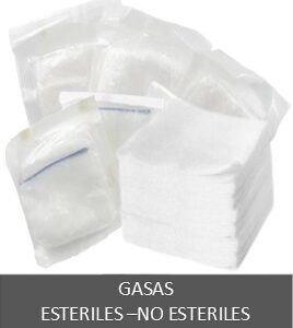 GASAS ESTERILES Y NO ESTERILES