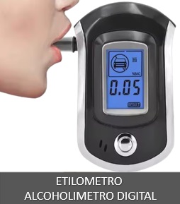 ETILOMETRO -ALCOHOLIMETRO DIGITAL